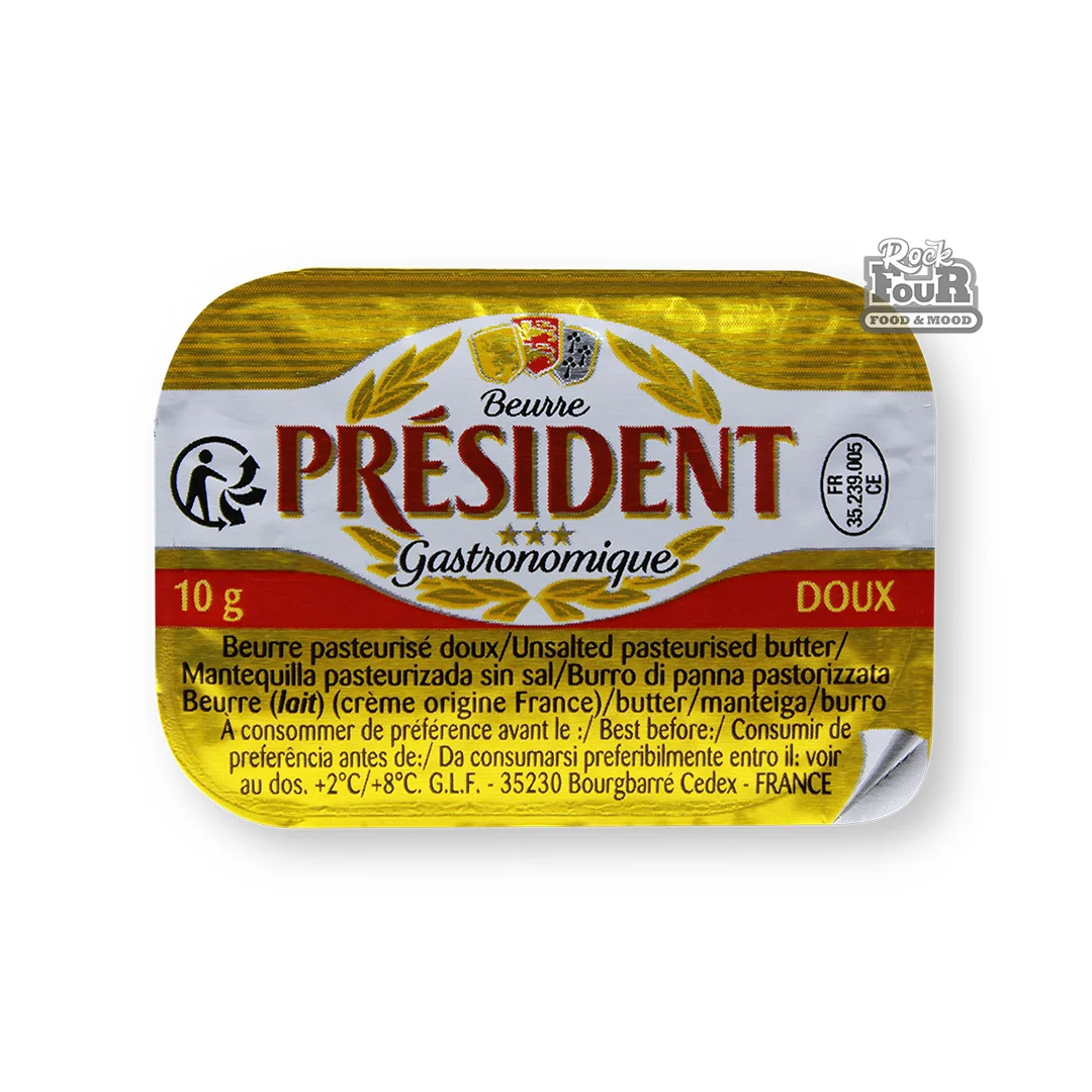 Cultured butter "President" 82% 10g